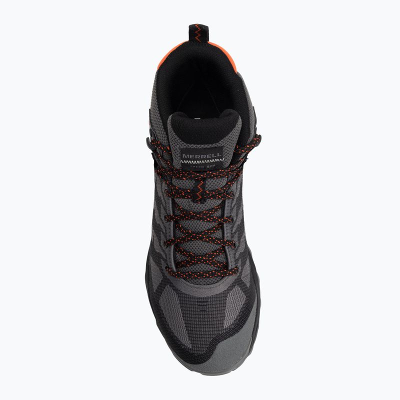 Încălțăminte pentru bărbați Merrell Speed Eco Mid WP charcoal/tangerine 5