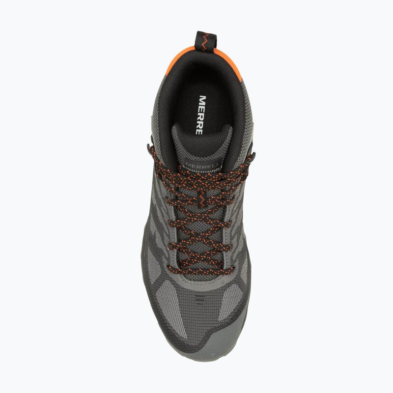Încălțăminte pentru bărbați Merrell Speed Eco Mid WP charcoal/tangerine 13