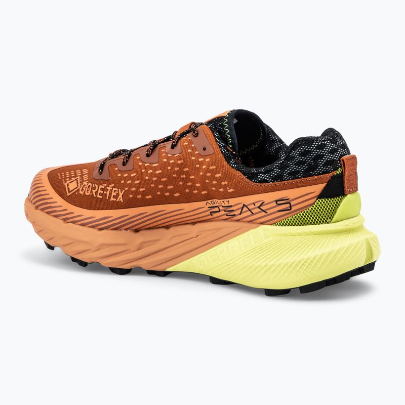 Încălțăminte de alergare pentru bărbați Merrell Agility Peak 5 Gtx clay / melon 3