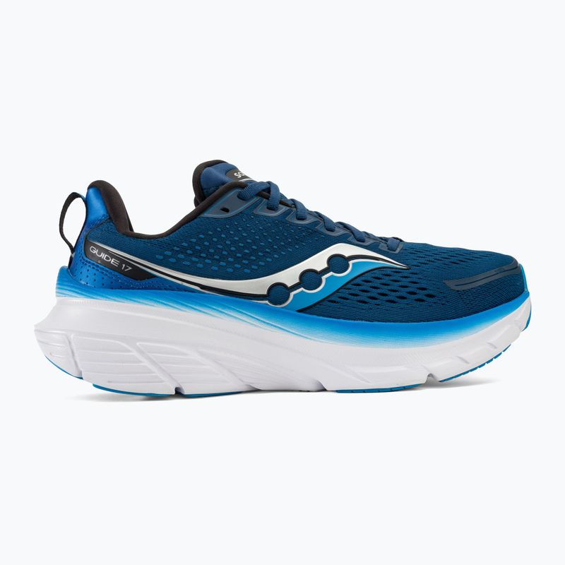 Încălțăminte de alergare pentru bărbați Saucony Guide 17 navy/cobalt 2