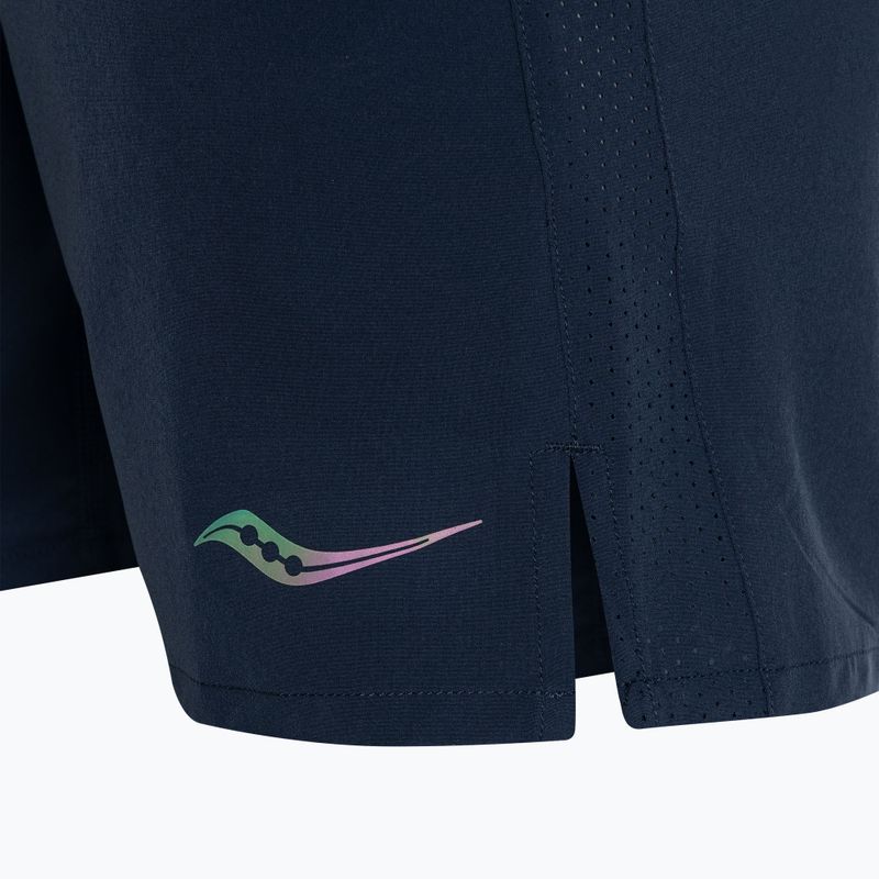 Pantaloni scurți de alergare pentru bărbați Saucony Outpace 7'' navy 3