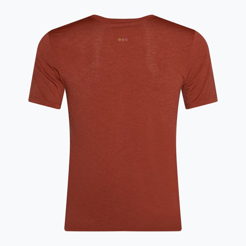 Tricou de alergare pentru bărbați Saucony Stopwatch paprika heather 2