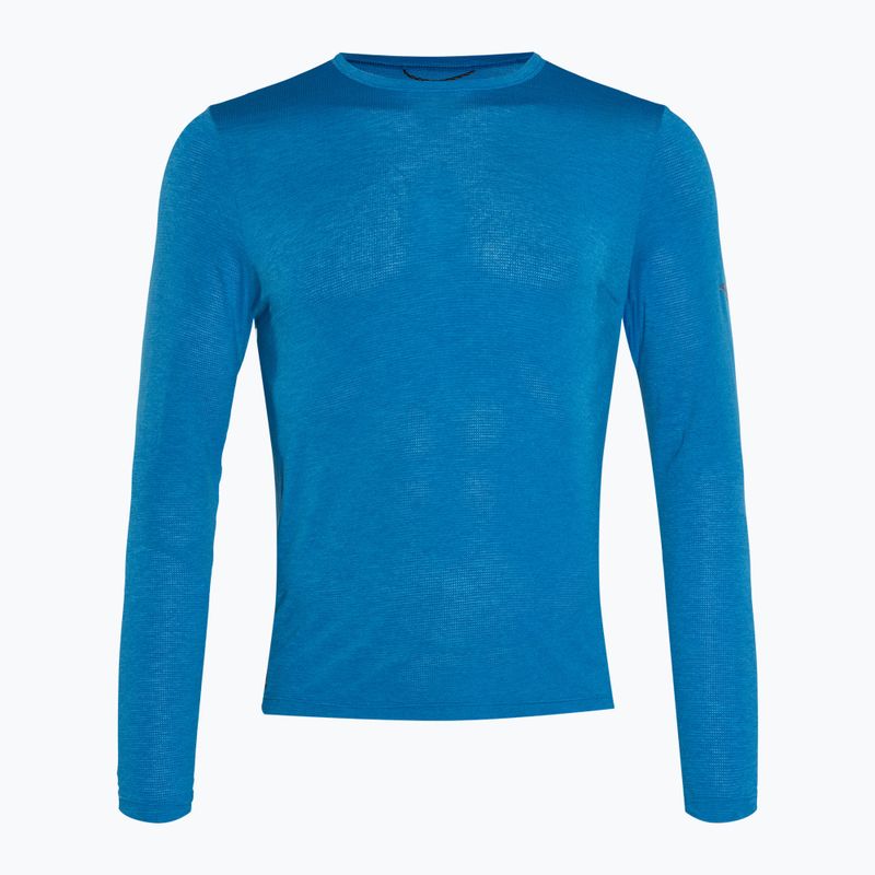 Longsleeve de alergare pentru bărbați Saucony Stopwatch cobalt heather