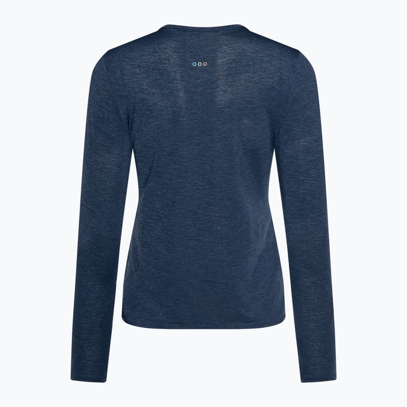 Longsleeve de alergare pentru bărbați Saucony Stopwatch navy heather 2