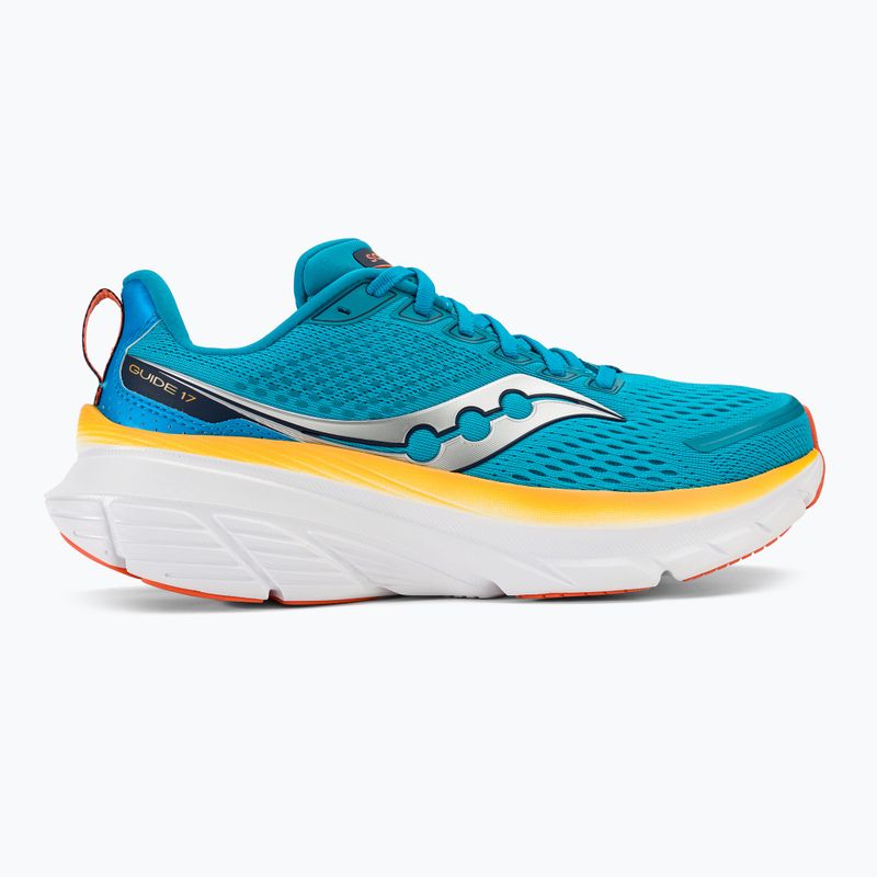 Încălțăminte de alergare pentru bărbați Saucony Guide 17 viziblue/peel 2