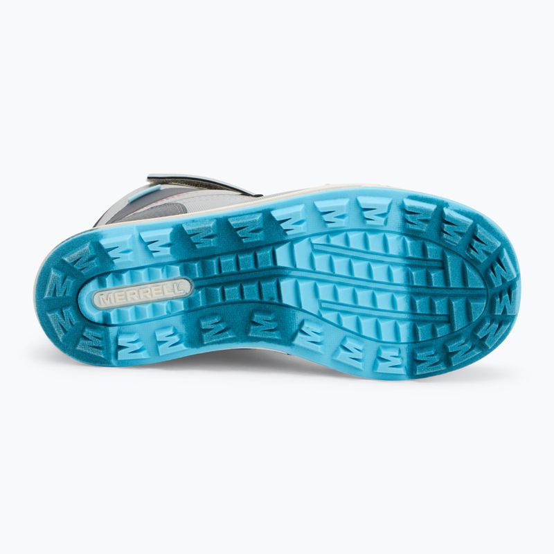 Ghete de zăpadă pentru copii  Merrell Snow Storm 3.0 Wtrpf grey/turq 4