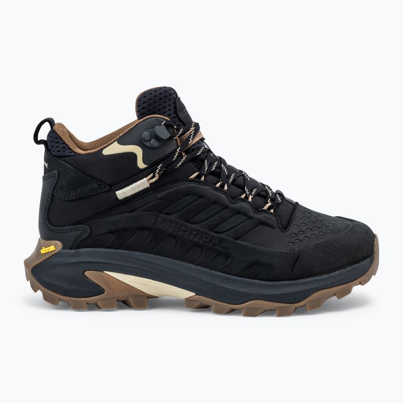 Încălțăminte de drumeție pentru bărbați  Merrell Moab Speed 2 Ltr Mid Wp black 2