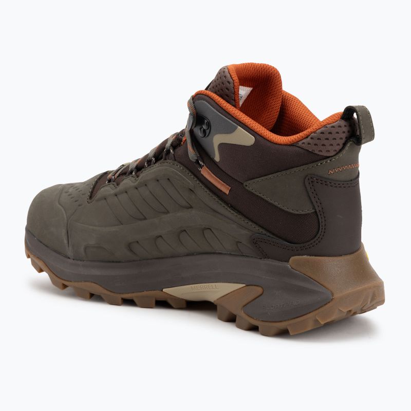 Încălțăminte de drumeție pentru bărbați Merrell Moab Speed 2 Ltr Mid Wp olive 3