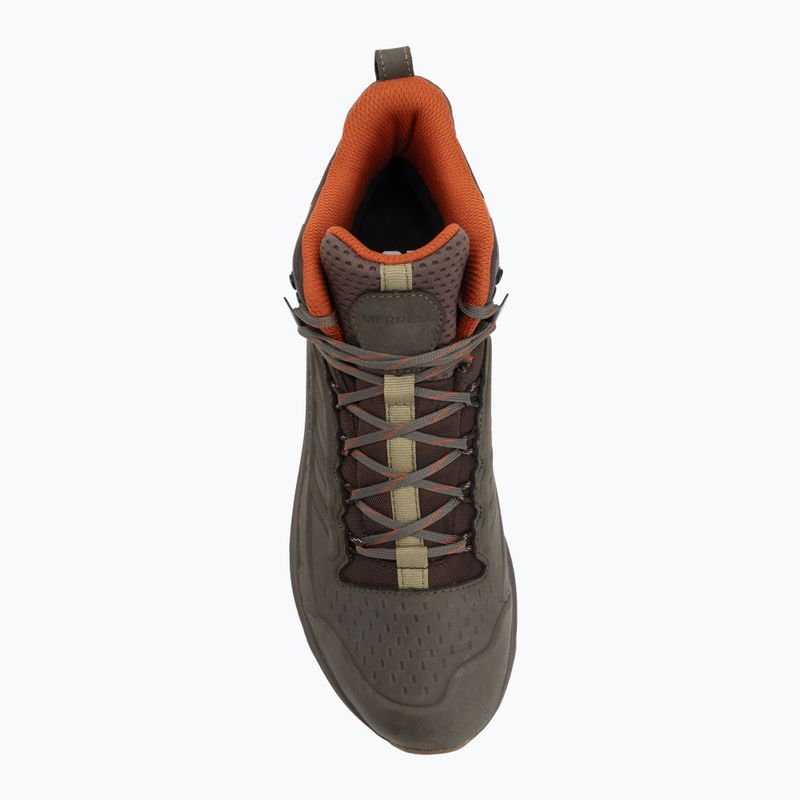 Încălțăminte de drumeție pentru bărbați Merrell Moab Speed 2 Ltr Mid Wp olive 5