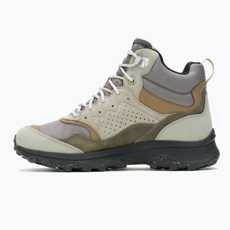 Încălțăminte de drumeții pentru bărbați Merrell Speed Solo Mid WP grey 10