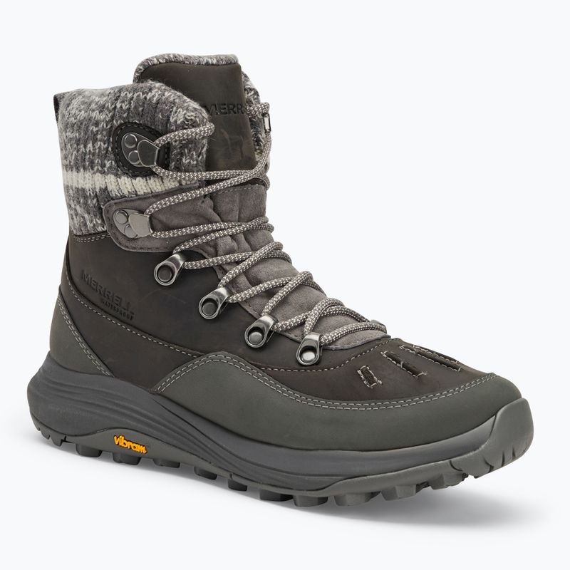 Ghete de zăpadă pentru femei Merrell Siren 4 Thermo Mid Zip WP charcoal