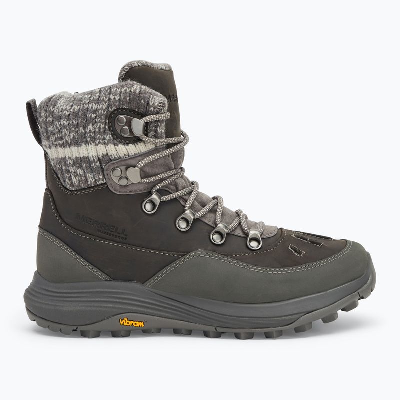 Ghete de zăpadă pentru femei Merrell Siren 4 Thermo Mid Zip WP charcoal 2