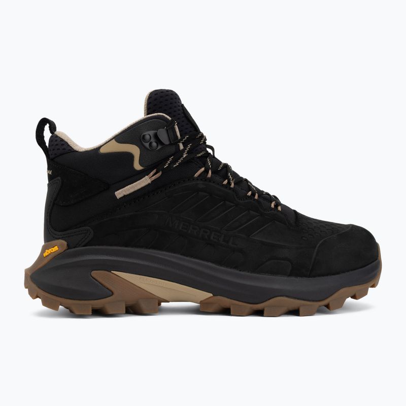 Încălțăminte de drumeție pentru femei Merrell Maob Speed 2 Leather Mid Black 2