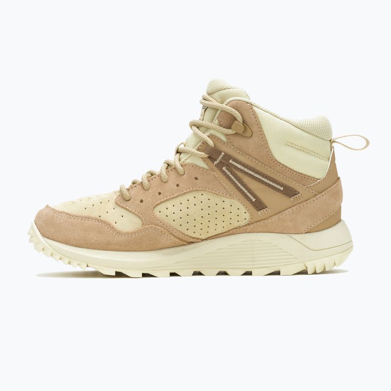 Încălțăminte de drumeție pentru femei Merrell Wildwood Mid Ltr Wp tan/reed 9