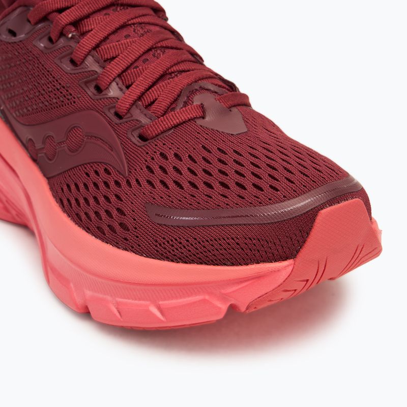 Încălțăminte de alergare pentru femei Saucony Guide 17 currant/cayenne 7