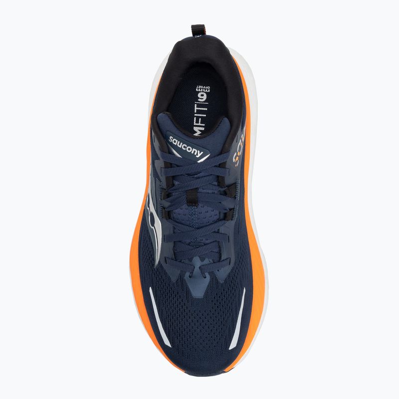 Încălțăminte de alergare pentru bărbați Saucony Hurricane 24 navy/peel 5