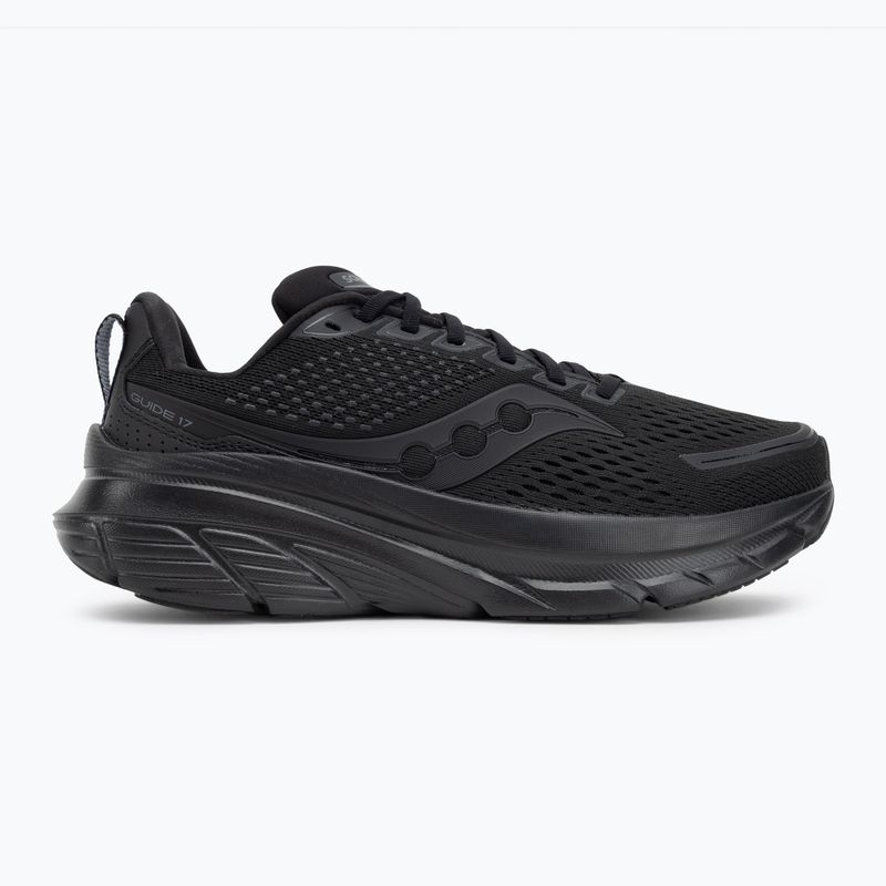 Încălțăminte de alergare pentru bărbați Saucony Guide 17 black/black 2