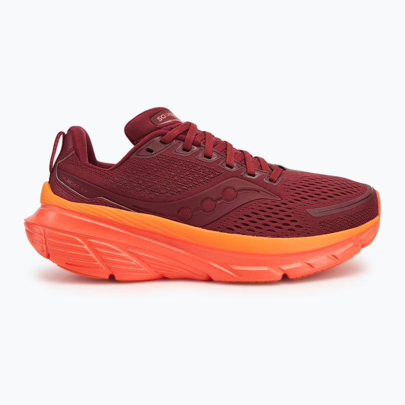 Pantofi de alergare Saucony Guide 17 currant/pepper pentru bărbați 2