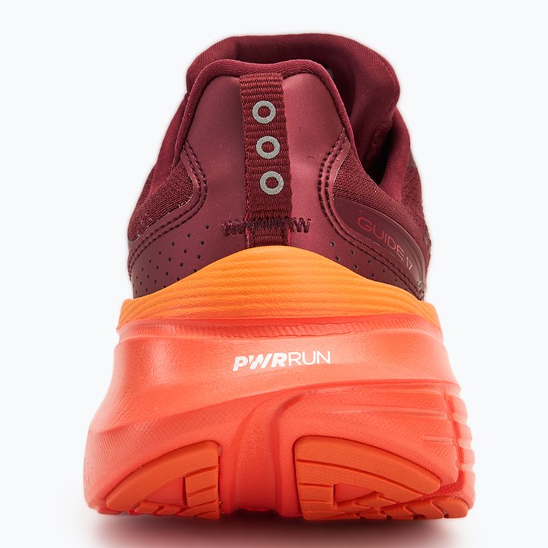 Pantofi de alergare Saucony Guide 17 currant/pepper pentru bărbați 6