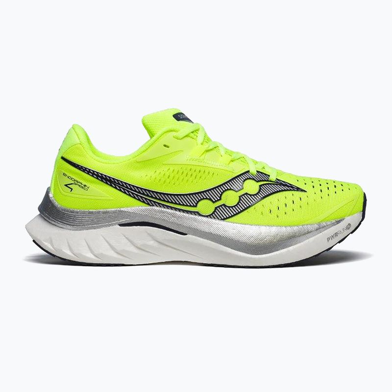 Pantofi de alergare pentru bărbați Saucony Endorphin Speed 4 citron/navy 8