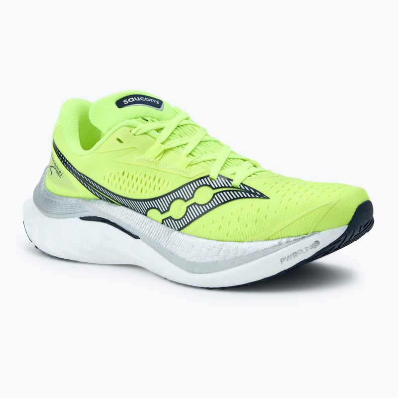 Pantofi de alergare pentru bărbați Saucony Endorphin Speed 4 citron/navy