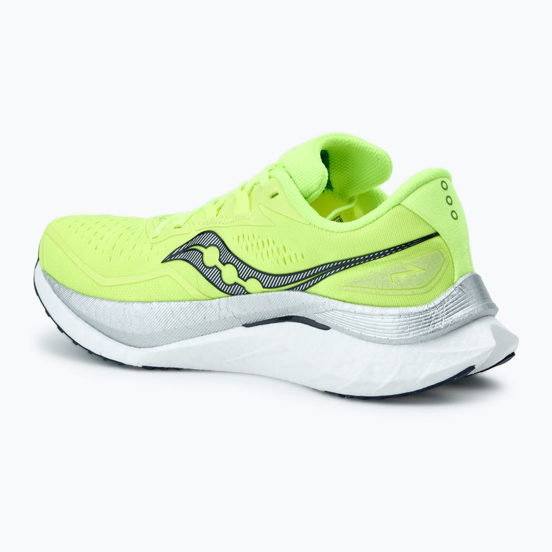 Pantofi de alergare pentru bărbați Saucony Endorphin Speed 4 citron/navy 3