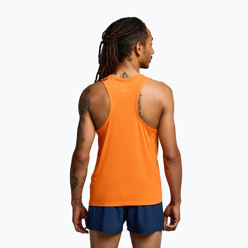 Tank top de alergare pentru bărbați Saucony Stopwatch Singlet pepper heather 3