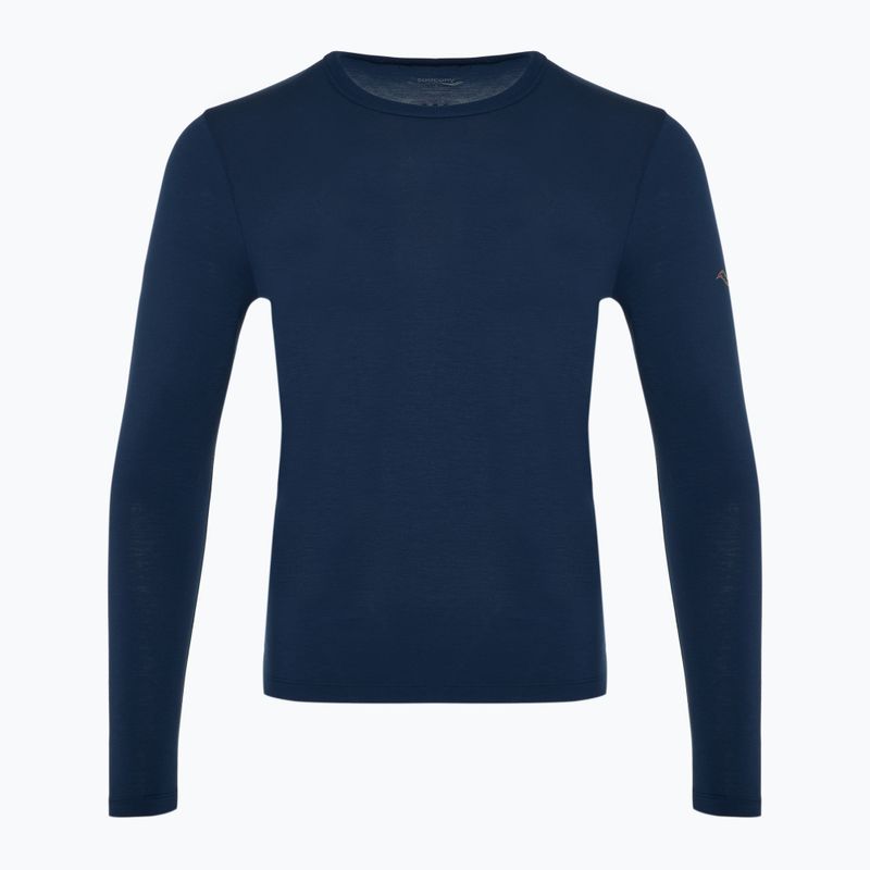Longsleeve de alergare pentru bărbați Saucony Triumph navy