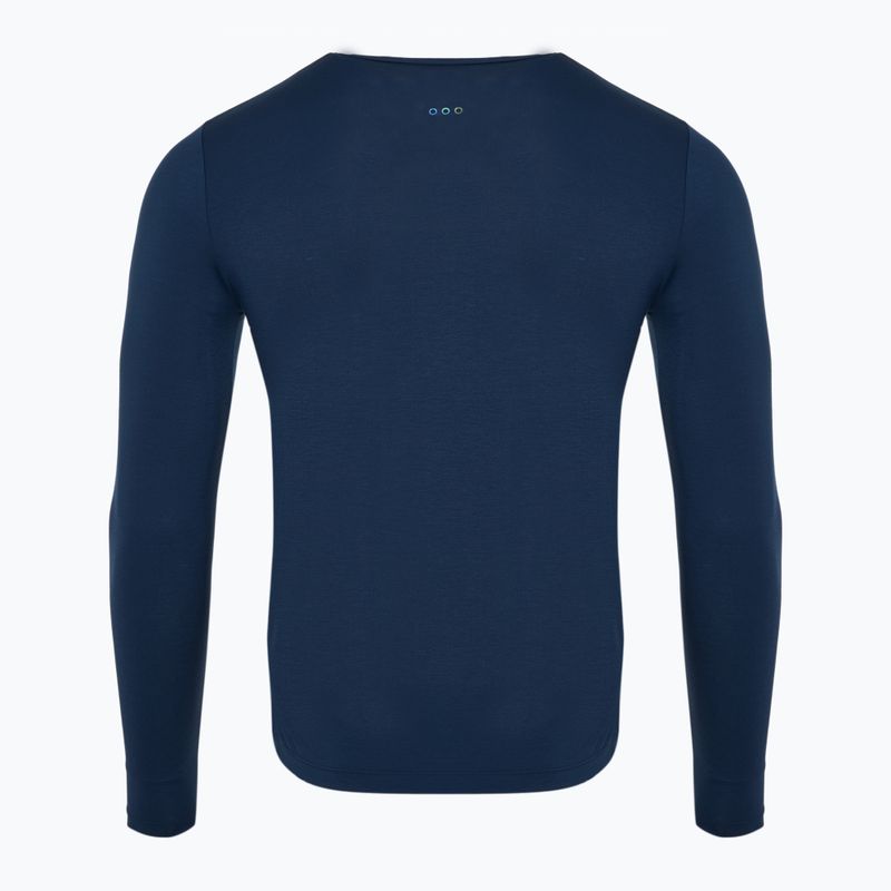 Longsleeve de alergare pentru bărbați Saucony Triumph navy 2