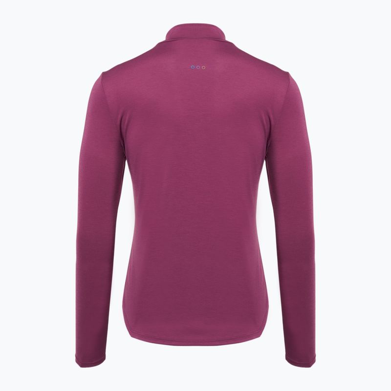 Longsleeve de alergare pentru femei Saucony Triumph plum 2