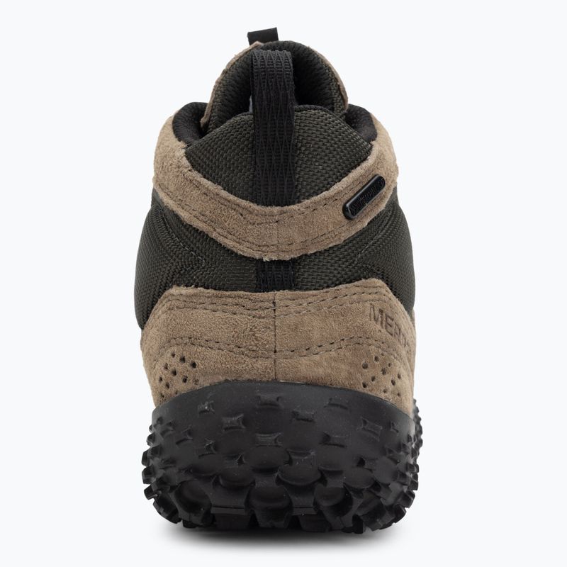 Încălțăminte barefoot pentru bărbați Merrell Wrapt Mid WP olive/black 6