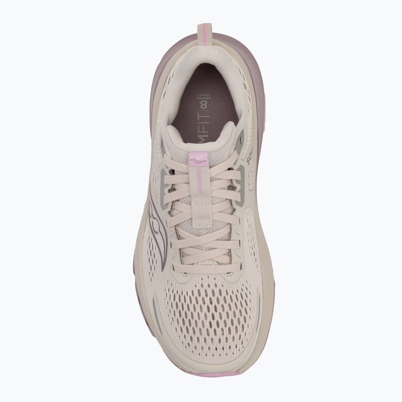 Încălțăminte de alergare pentru femei  Saucony Guide 18 moon / quail 5
