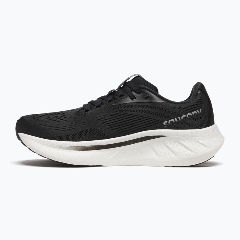 Încălțăminte de alergare pentru femei Saucony Ride 18 black/white 9