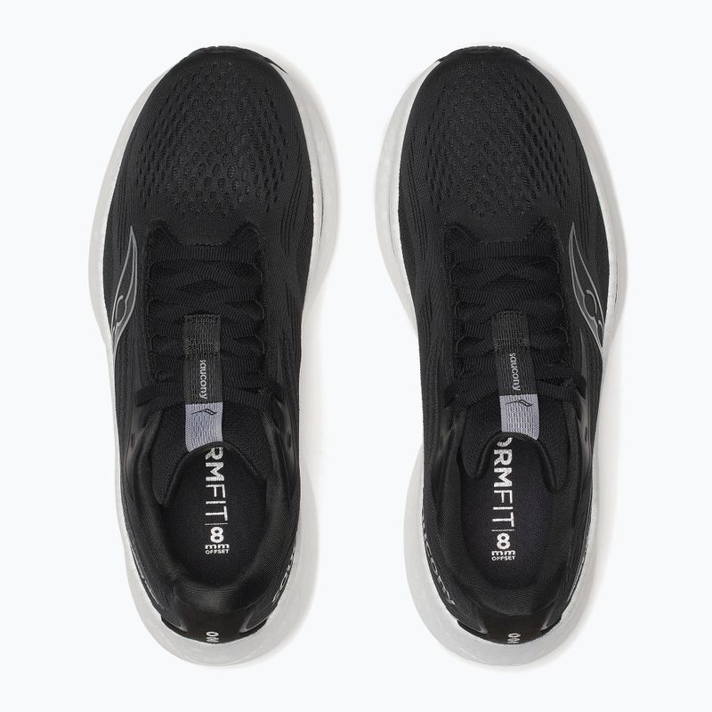 Încălțăminte de alergare pentru femei Saucony Ride 18 black/white 12