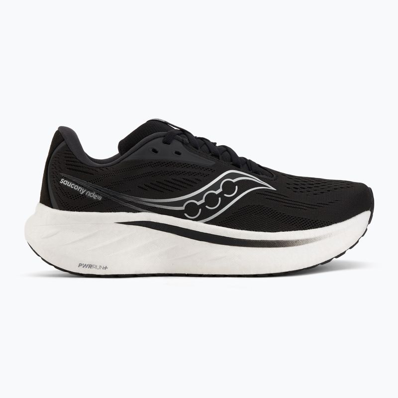 Încălțăminte de alergare pentru femei Saucony Ride 18 black/white 2