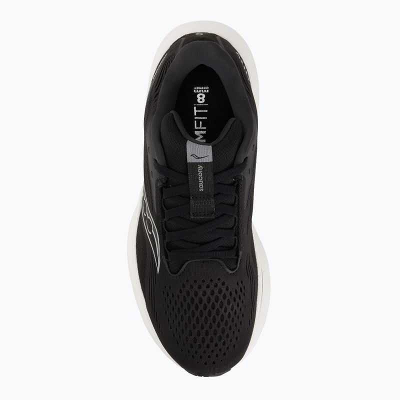 Încălțăminte de alergare pentru femei Saucony Ride 18 black/white 5