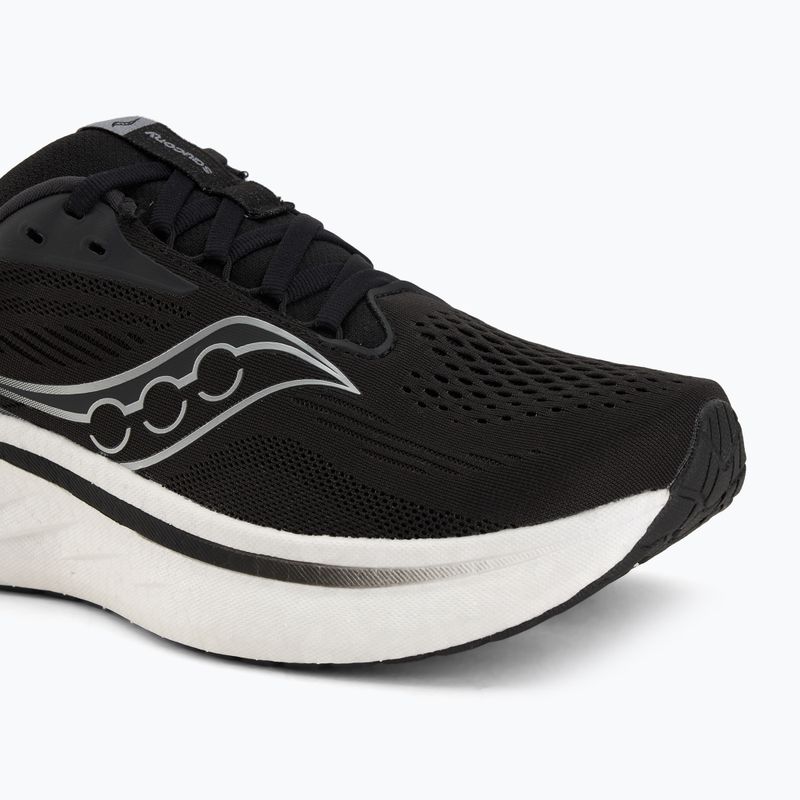 Încălțăminte de alergare pentru femei Saucony Ride 18 black/white 7