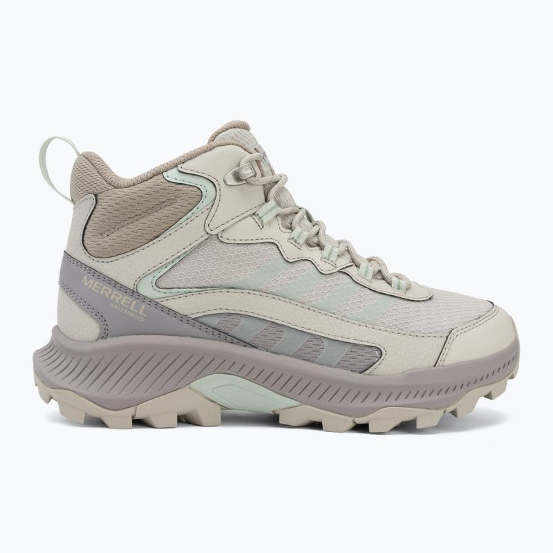 Încălțăminte de drumeție pentru femei Merrell Speed Strike 2 Mid Waterproof greige 2