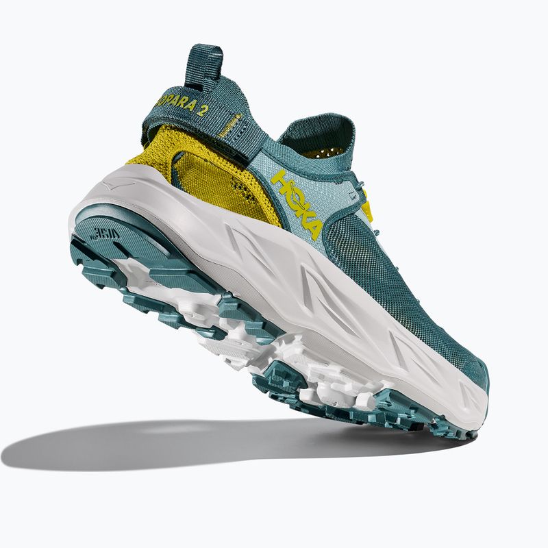 Sandale pentru bărbați HOKA Hopara 2 druzy/mountain fog 5
