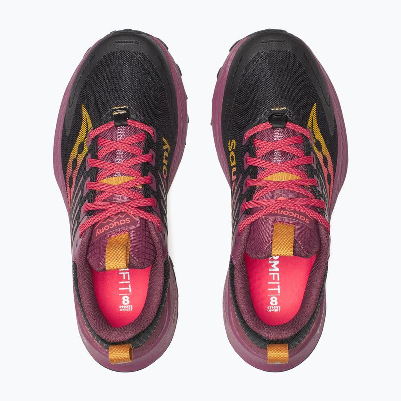 Încălțăminte de alergare pentru femei Saucony Ride Trail 2 black/terra 12
