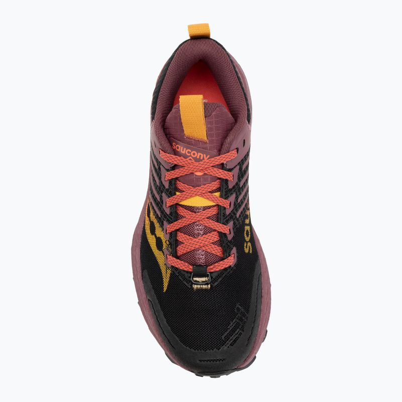 Încălțăminte de alergare pentru femei Saucony Ride Trail 2 black/terra 5