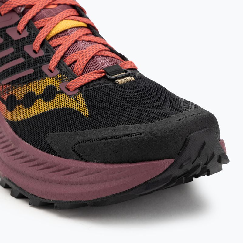 Încălțăminte de alergare pentru femei Saucony Ride Trail 2 black/terra 7