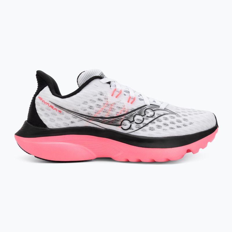 Încălțăminte de alergare pentru femei Saucony Kinvara 16 white/black 2