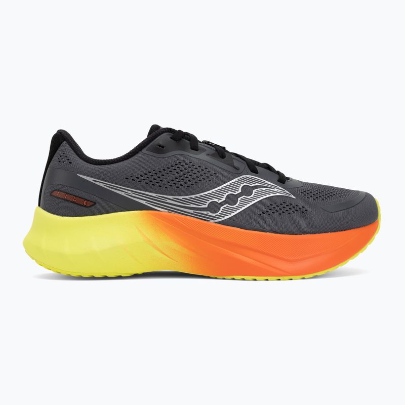 Încălțăminte de alergare pentru bărbați Saucony Tide 2 shadow/citron 2