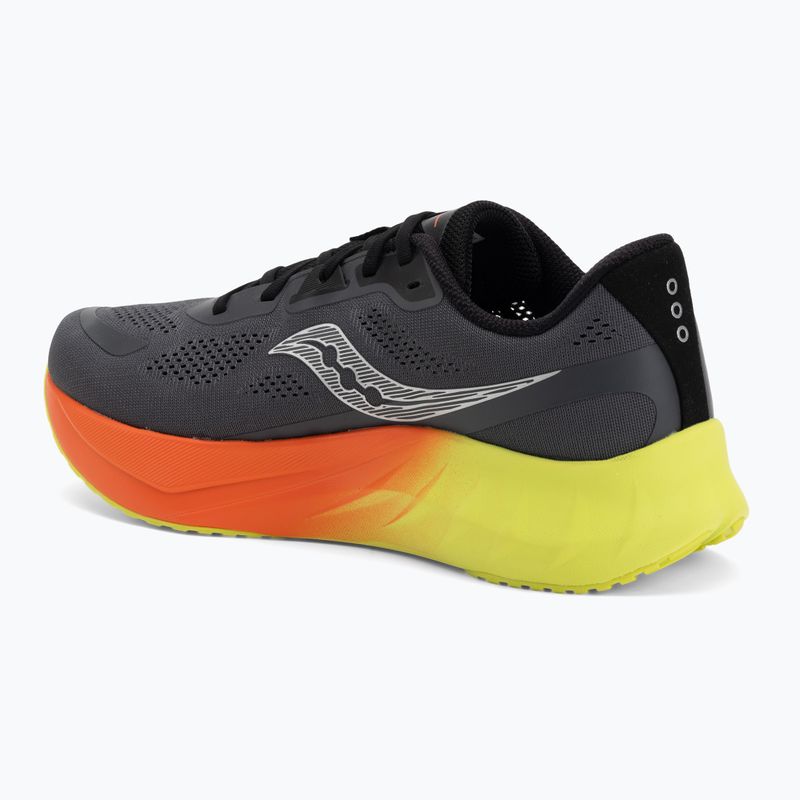 Încălțăminte de alergare pentru bărbați Saucony Tide 2 shadow/citron 3
