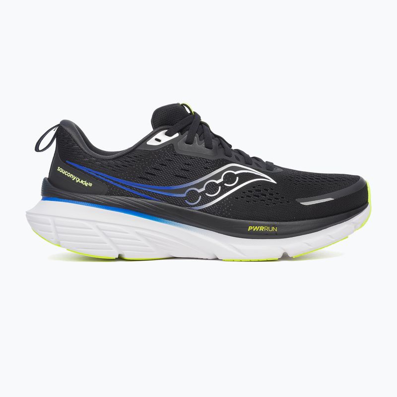 Încălțăminte de alergare pentru bărbați Saucony Guide 18 black/lapis 8
