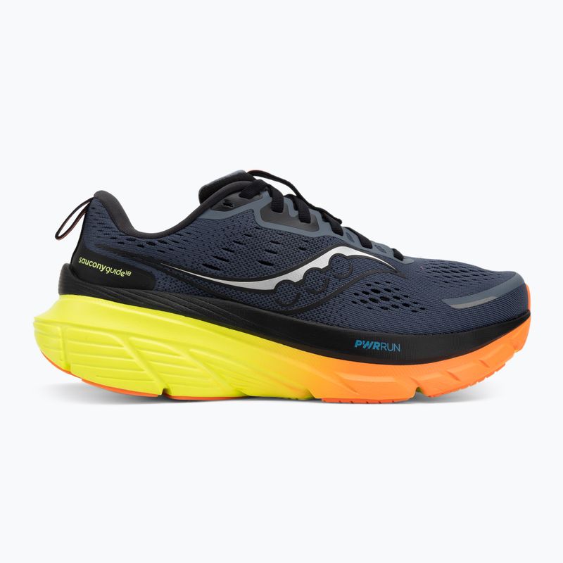Încălțăminte de alergare pentru bărbați Saucony Guide 18 shadow/vizi 2