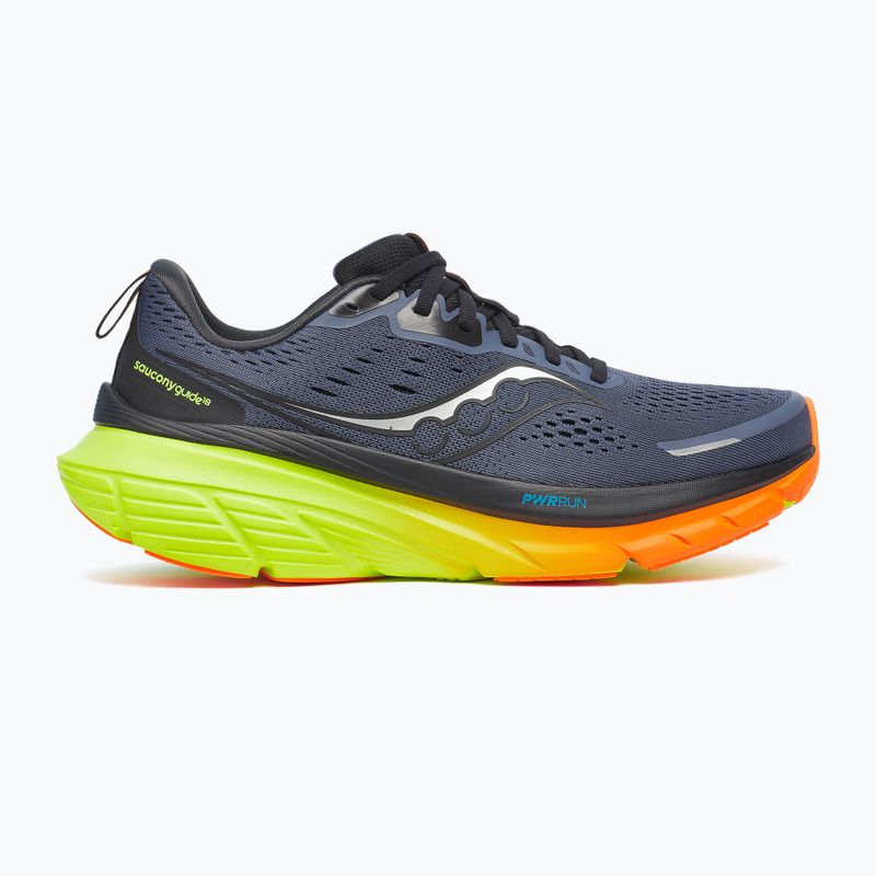 Încălțăminte de alergare pentru bărbați Saucony Guide 18 shadow/vizi 8