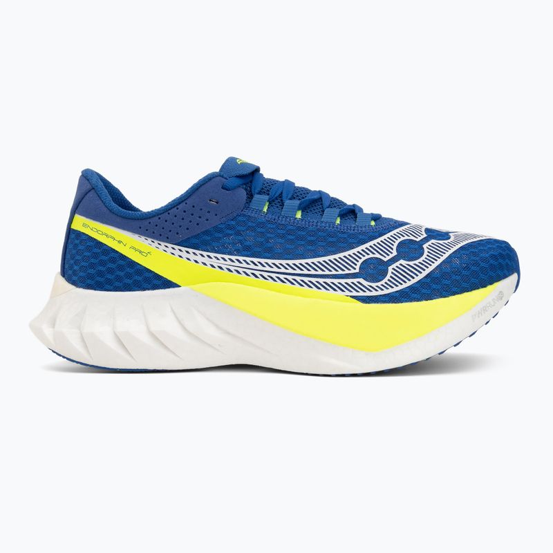 Încălțăminte de alergare pentru bărbați Saucony Endorphin Pro 4 lapis/citron 2