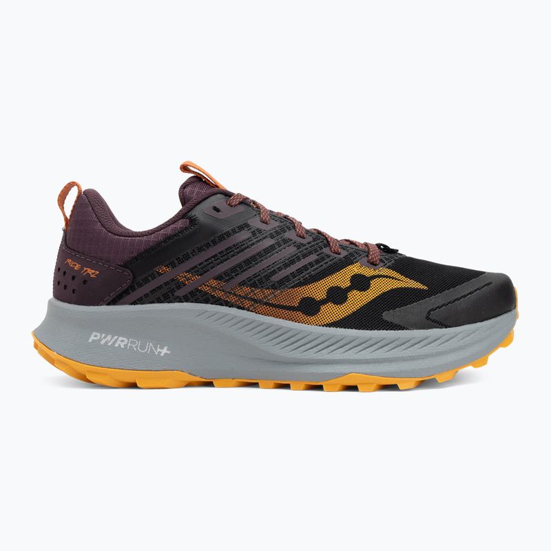 Încălțăminte de alergare pentru bărbați Saucony Ride Trail 2 black/autumn 2